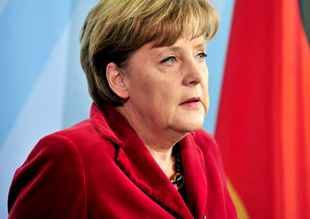 Angela Merkel.